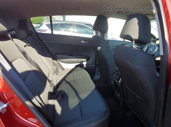 KNDPMCAC1H7248676 2017 KIA SPORTAGE Red Вид задньої частини салону