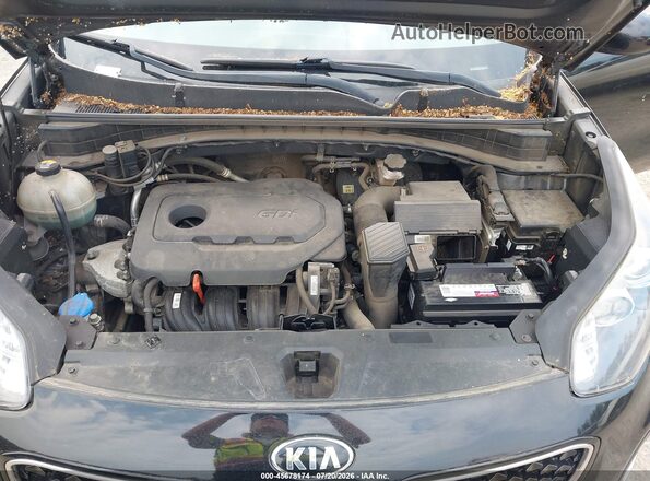 KNDPMCAC1H7260262 2017 KIA SPORTAGE Black უკანა ხედი
