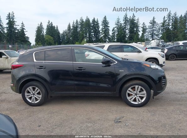 KNDPMCAC1H7260262 2017 KIA SPORTAGE Black სალონის 360-გრადუსიანი ხედი