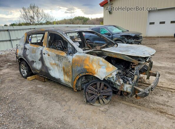 KNDPMCAC1H7295609 2017 KIA SPORTAGE Пожар Передняя правая четверть