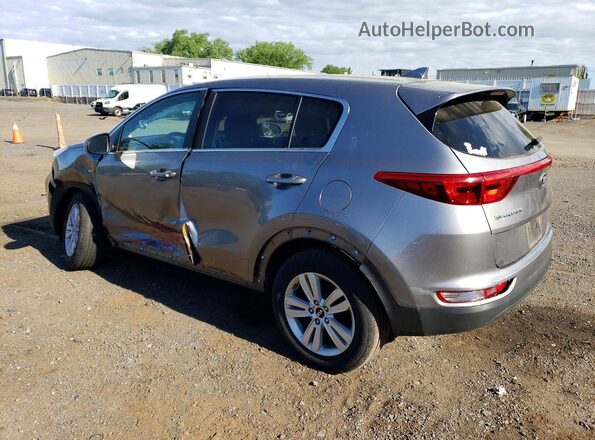 KNDPMCAC1J7365048 2018 KIA SPORTAGE Серый Задняя левая четверть
