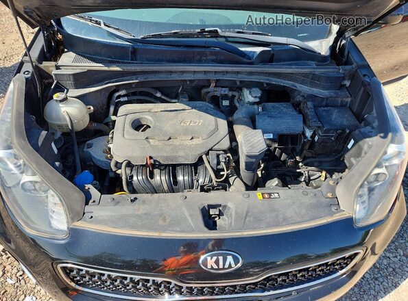 KNDPMCAC1K7491511 2019 KIA SPORTAGE Black ძრავის განყოფილების ხედი