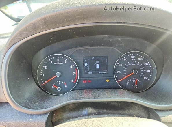 KNDPMCAC1K7491511 2019 KIA SPORTAGE Black ხელსაწყოთა პანელის ხედი
