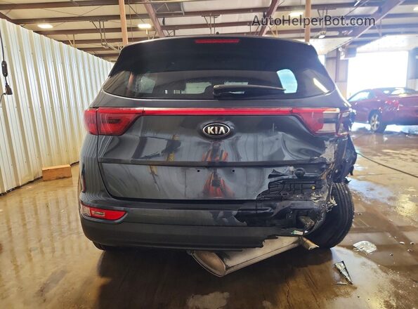 KNDPMCAC1K7491654 2019 KIA SPORTAGE Gray Հետևի տեսք
