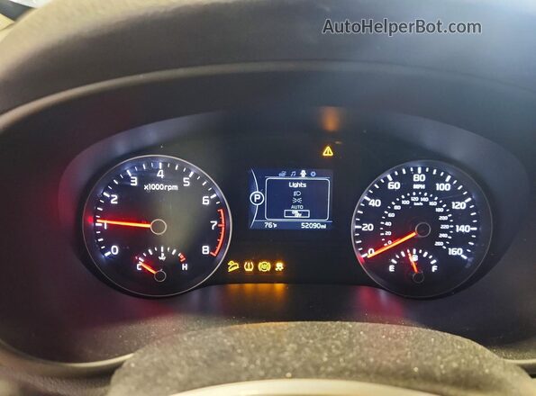 KNDPMCAC1K7491654 2019 KIA SPORTAGE Gray Սարքավորումների վահանակի տեսք
