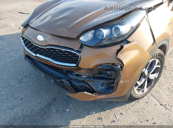 KNDPMCAC1L7632613 2020 KIA SPORTAGE Brown Դիմացի տեսք