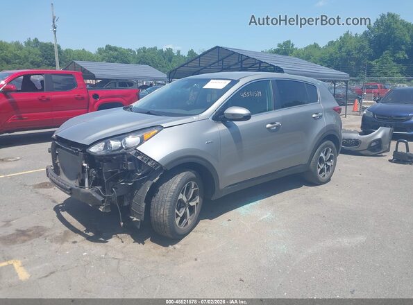 KNDPMCAC1L7642042 2020 KIA SPORTAGE Gray Передня ліва чверть