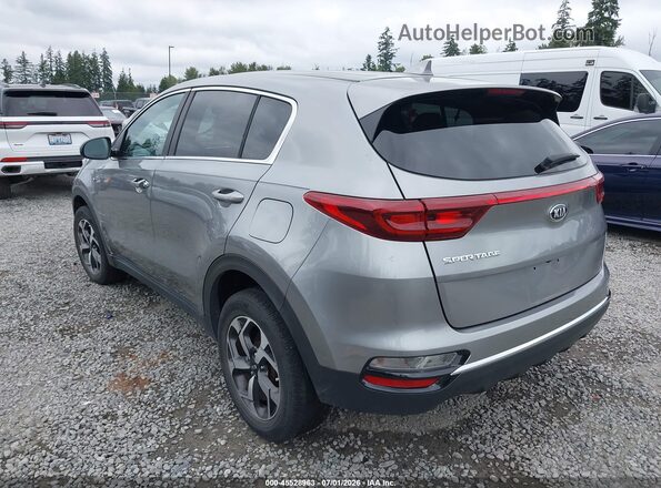 KNDPMCAC1L7806292 2020 KIA SPORTAGE Silver Trasero izquierdo