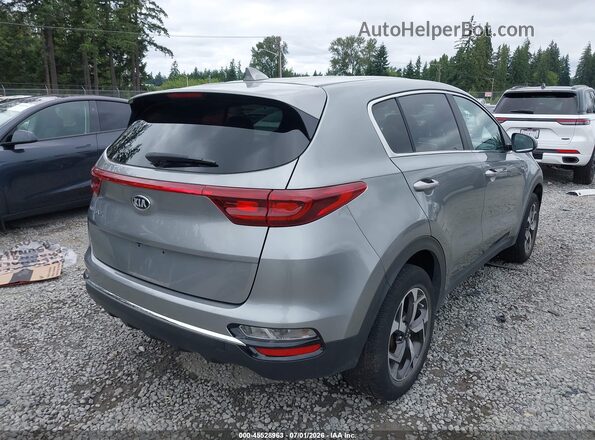 KNDPMCAC1L7806292 2020 KIA SPORTAGE Silver Trasero derecho