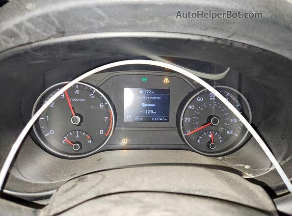 KNDPMCAC1M7922058 2021 KIA SPORTAGE Brown Instrument cluster view