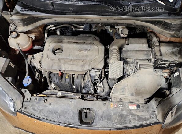 KNDPMCAC1M7922058 2021 KIA SPORTAGE Brown Engine compartment view
