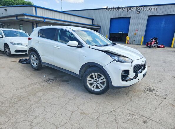 KNDPMCAC2H7091028 2017 KIA SPORTAGE Silver Przód prawy