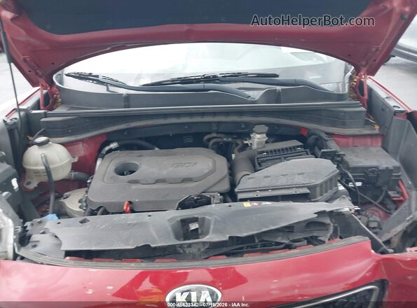 KNDPMCAC2H7245995 2017 KIA SPORTAGE Красный Вид сзади