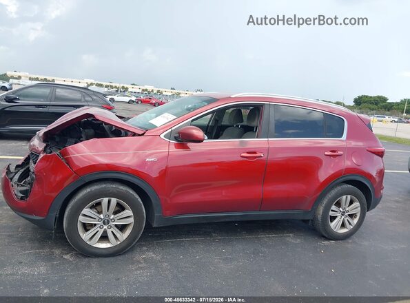 KNDPMCAC2H7245995 2017 KIA SPORTAGE Красный 
