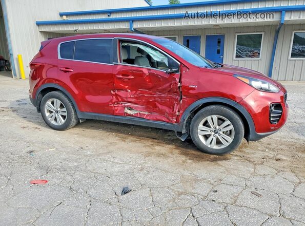 KNDPMCAC2H7282366 2017 KIA SPORTAGE Red წინა მარჯვენა