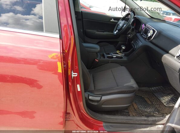 KNDPMCAC2K7502550 2019 KIA SPORTAGE Red Սալոնի դիմացի տեսք