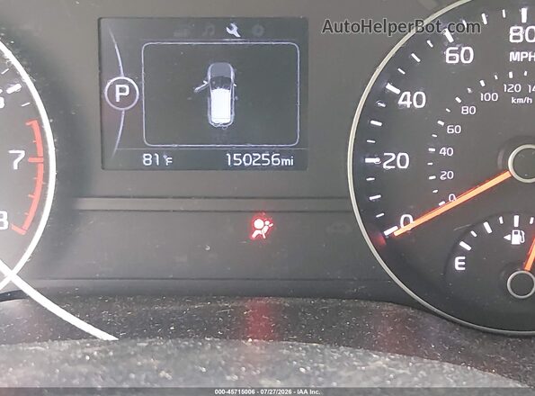 KNDPMCAC2K7502550 2019 KIA SPORTAGE Red Հետևի նստատեղերի տեսք
