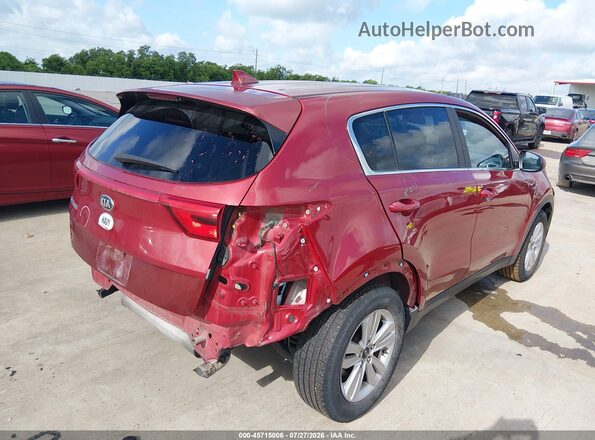 KNDPMCAC2K7502550 2019 KIA SPORTAGE Red Հետևի աջ