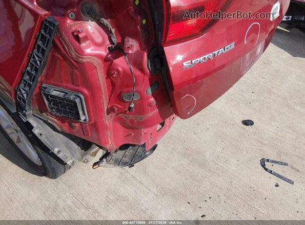 KNDPMCAC2K7502550 2019 KIA SPORTAGE Red Դիմացի տեսք