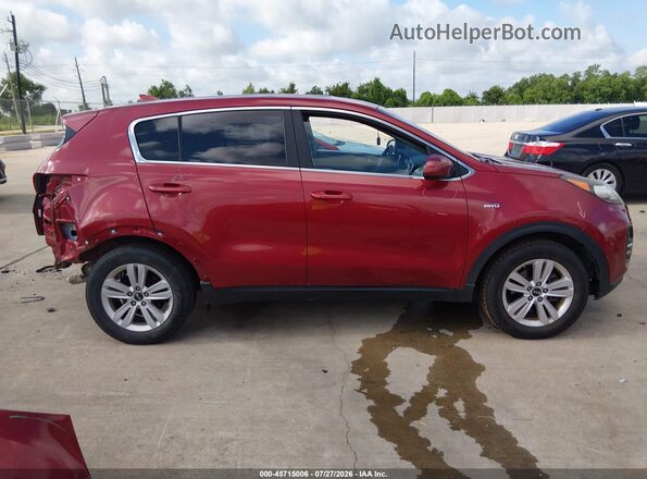 KNDPMCAC2K7502550 2019 KIA SPORTAGE Red Սալոնի հետևի տեսք