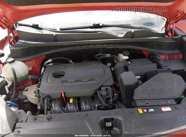 KNDPMCAC2K7581993 2019 KIA SPORTAGE Burgundy უკანა ხედი
