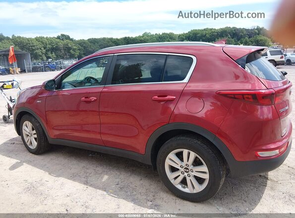 KNDPMCAC2K7581993 2019 KIA SPORTAGE Burgundy სალონის 360-გრადუსიანი ხედი