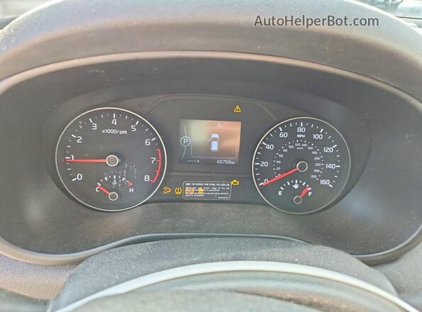 KNDPMCAC2K7583937 2019 KIA SPORTAGE Charcoal Սարքավորումների վահանակի տեսք
