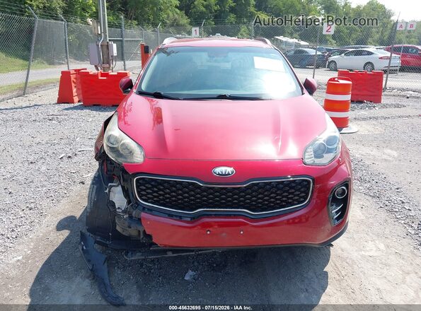 KNDPMCAC2K7606777 2019 KIA SPORTAGE Красный Вид щитка приборов
