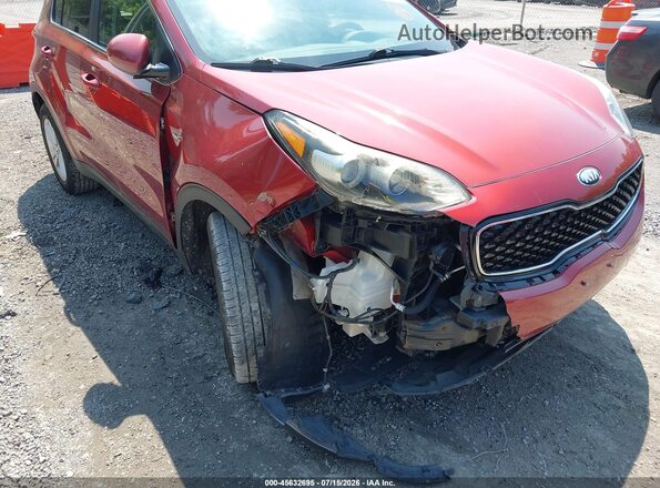 KNDPMCAC2K7606777 2019 KIA SPORTAGE Красный Вид спереди