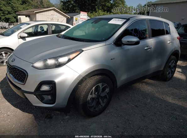 KNDPMCAC2L7672585 2020 KIA SPORTAGE Silver Przód lewy