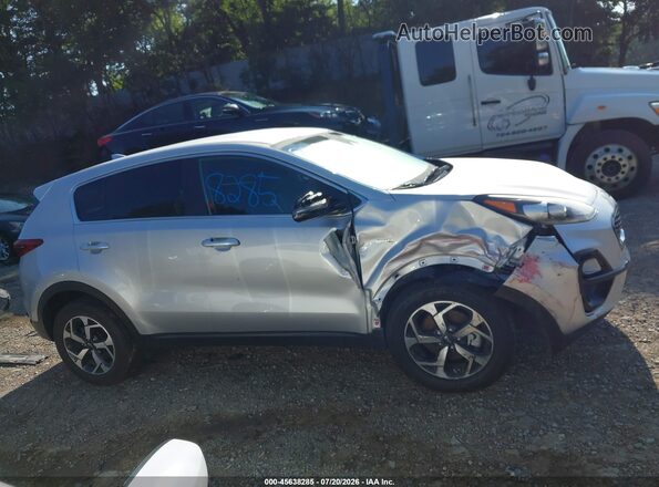 KNDPMCAC2L7672585 2020 KIA SPORTAGE Silver Widok wnętrza z tyłu