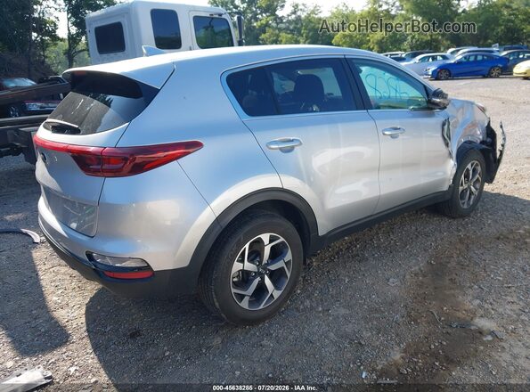 KNDPMCAC2L7672585 2020 KIA SPORTAGE Silver Tył prawy