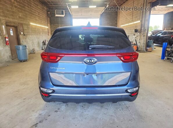 KNDPMCAC2L7731098 2020 KIA SPORTAGE Gray უკანა ხედი