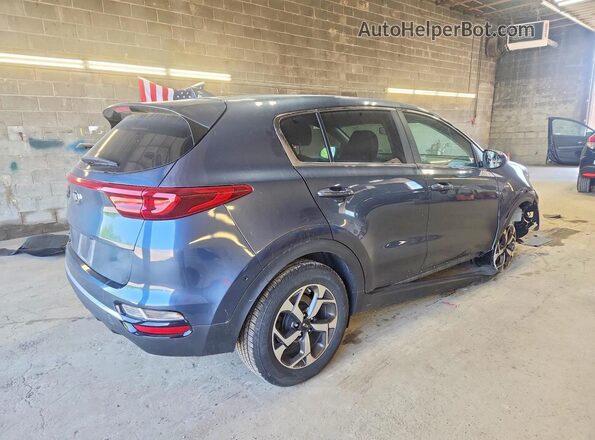 KNDPMCAC2L7731098 2020 KIA SPORTAGE Gray უკანა მარჯვენა