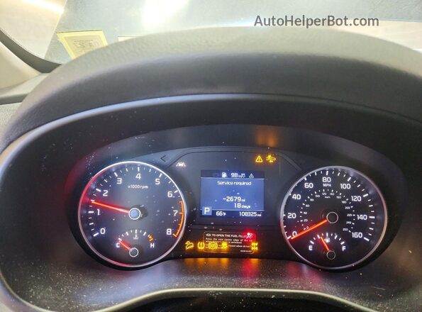 KNDPMCAC2L7731098 2020 KIA SPORTAGE Gray ხელსაწყოთა პანელის ხედი