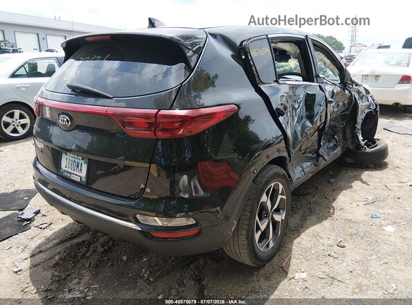 KNDPMCAC2L7838121 2020 KIA SPORTAGE Black Հետևի աջ