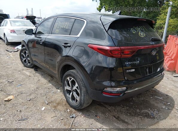 KNDPMCAC2L7838121 2020 KIA SPORTAGE Black Հետևի ձախ