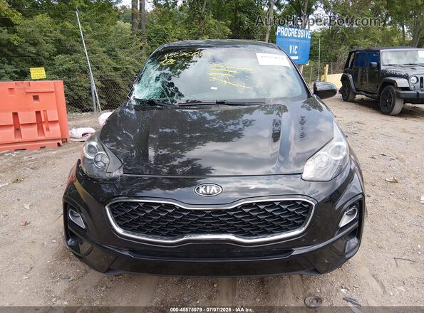 KNDPMCAC2L7838121 2020 KIA SPORTAGE Black Սարքավորումների վահանակի տեսք