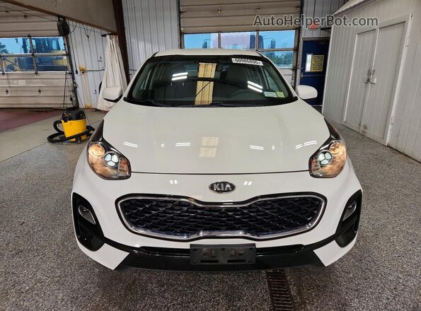 KNDPMCAC2M7848777 2021 KIA SPORTAGE White Դիմացի տեսք