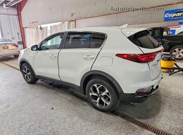 KNDPMCAC2M7848777 2021 KIA SPORTAGE White Հետևի ձախ