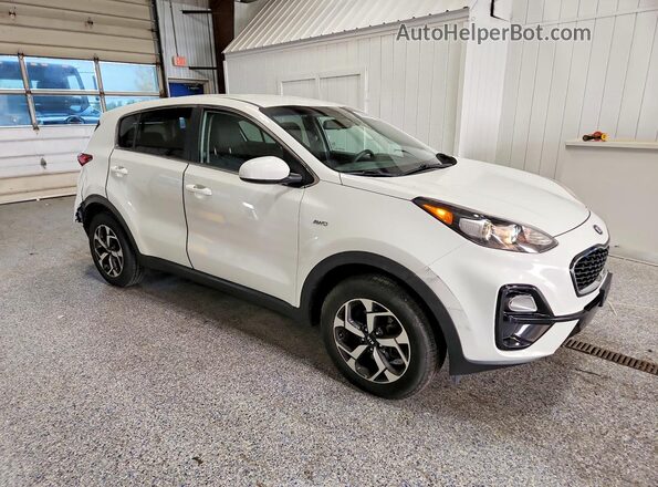 KNDPMCAC2M7848777 2021 KIA SPORTAGE White Առջևի աջ