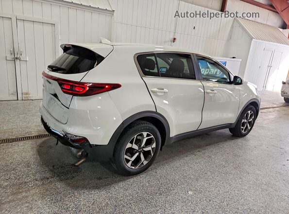 KNDPMCAC2M7848777 2021 KIA SPORTAGE White Հետևի աջ