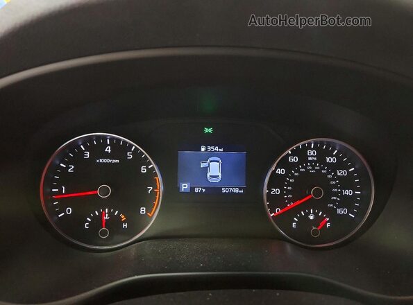 KNDPMCAC2M7848777 2021 KIA SPORTAGE White Սարքավորումների վահանակի տեսք