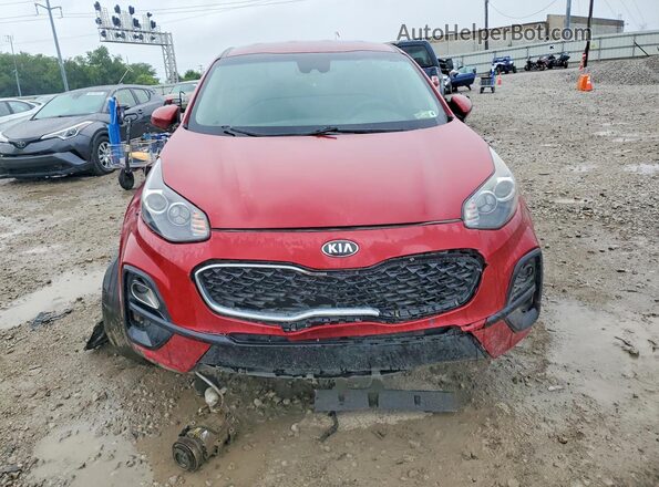 KNDPMCAC2M7921954 2021 KIA SPORTAGE Красный Вид спереди