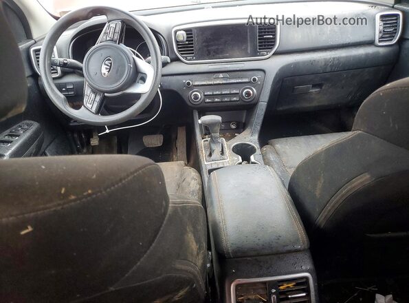 KNDPMCAC2M7921954 2021 KIA SPORTAGE Красный Вид панели приборов