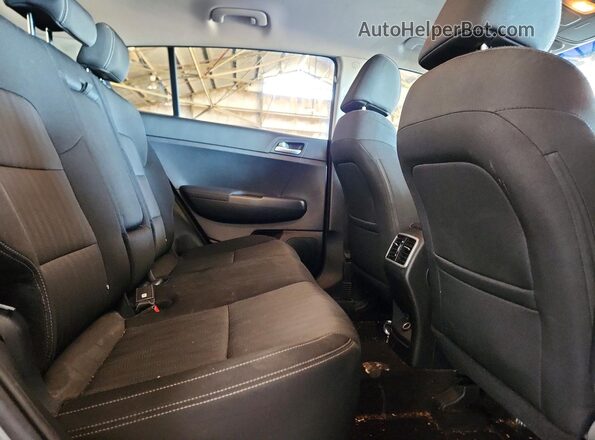 KNDPMCAC2M7934266 2021 KIA SPORTAGE Gray უკანა სალონის ხედი