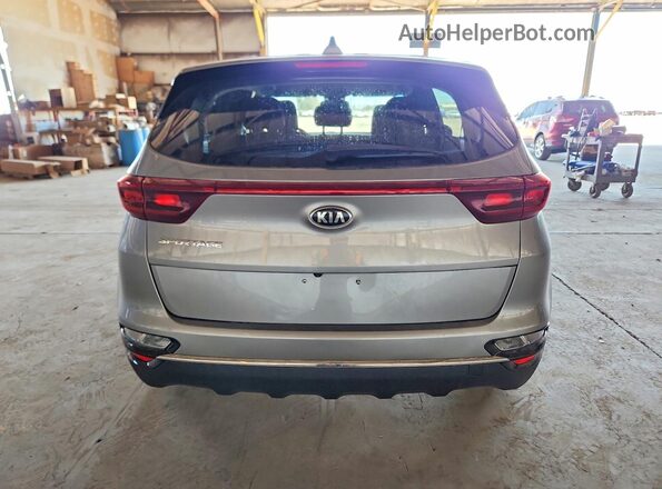 KNDPMCAC2M7934266 2021 KIA SPORTAGE Gray უკანა ხედი