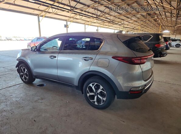 KNDPMCAC2M7934266 2021 KIA SPORTAGE Gray უკანა მარცხენა
