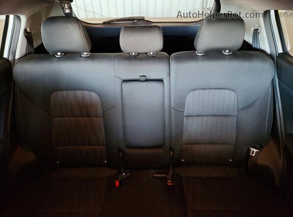 KNDPMCAC2M7934266 2021 KIA SPORTAGE Gray უკანა სავარძლების ხედი