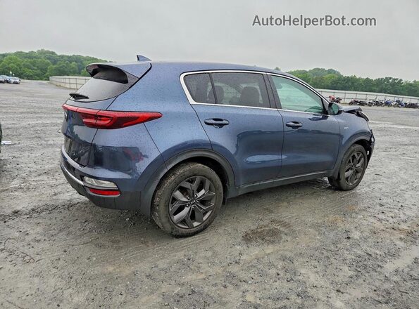 KNDPMCAC2N7024926 2022 KIA SPORTAGE Blue უკანა მარჯვენა
